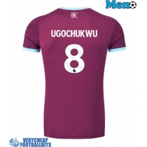 Burnley Lesley Ugochukwu #8 Replica Home Shirt 2025-26 Short Sleeve